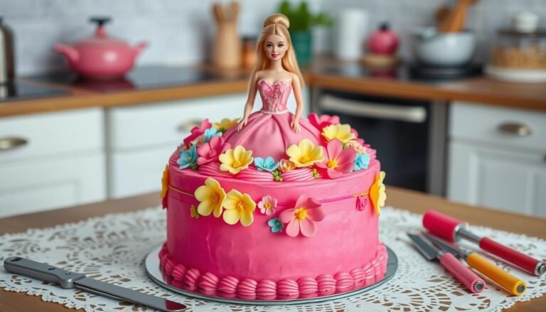 barbie cake